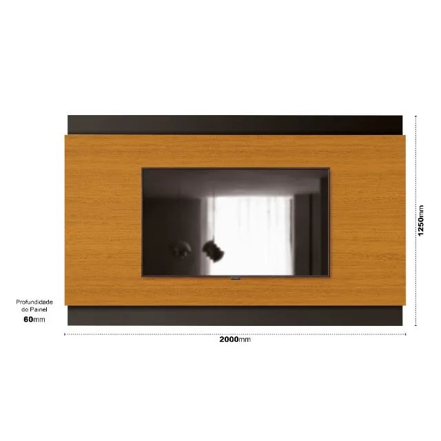 Painel LG 2.00m Para TV Até 75'' Polegadas! Frete e Montagem Grátis. - Foto 2