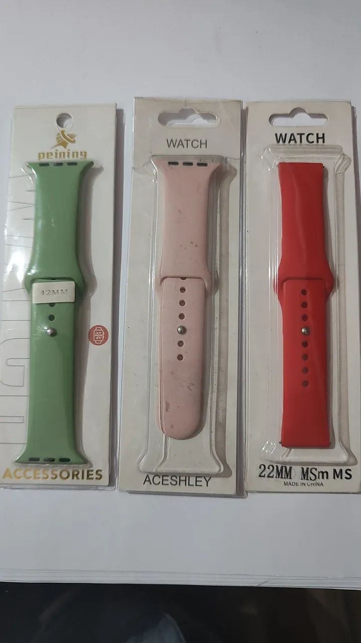 Lote 30 Pulseiras de Silicone para Relógio silicone