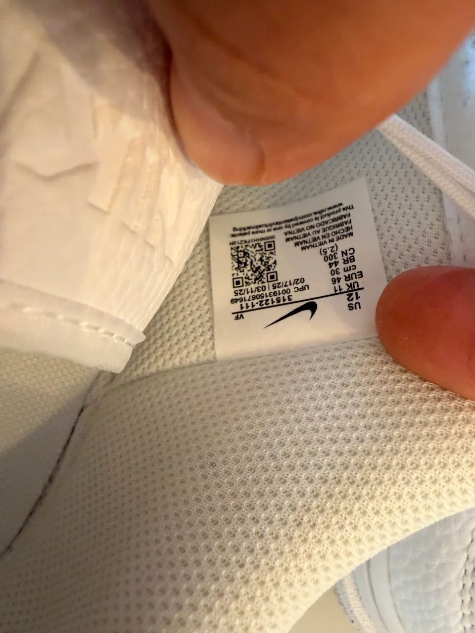 Tênis Nike 46 usado branco.  - Foto 5