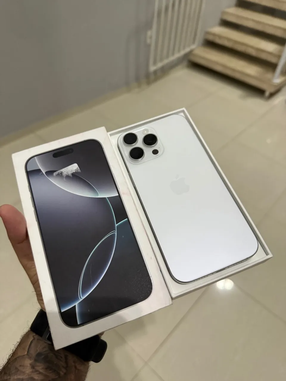 iphone 16 pro Max com 10 meses de garantia Apple