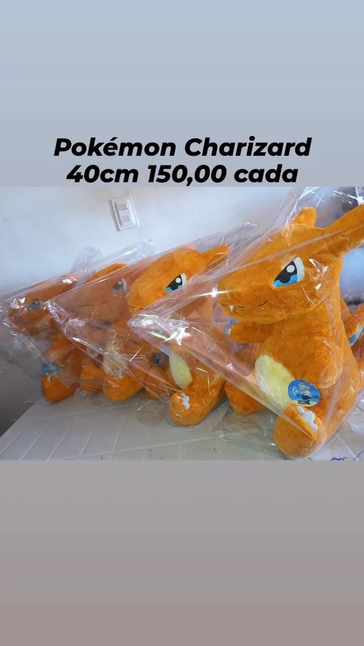 Pokémon Charizard 40cm 150,00 cada 