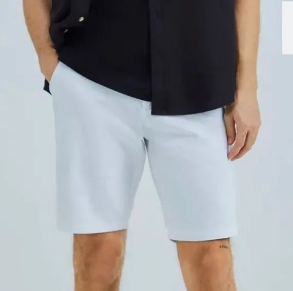 Bermuda Chino Sarja Masculina - Foto 4