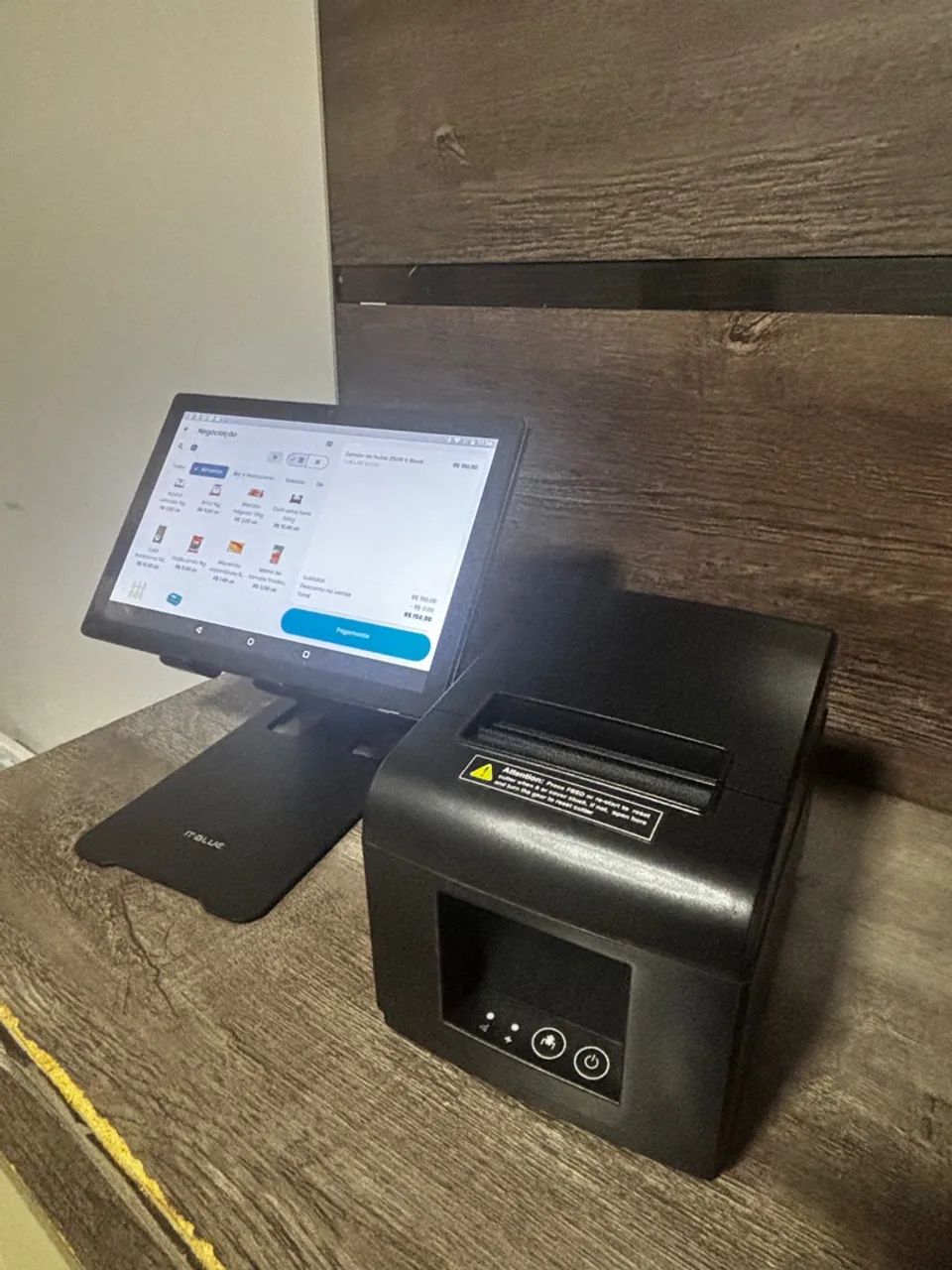 Kit completo PDV Touch com impressora térmica e tablet - Foto 5