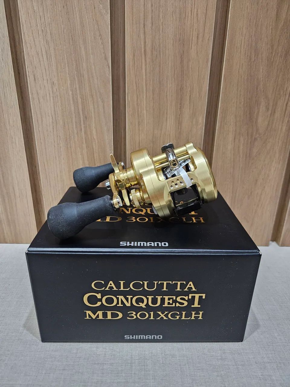 Carretilha Shimano Calcutta Conquest MD 301XGLH  - Foto 3