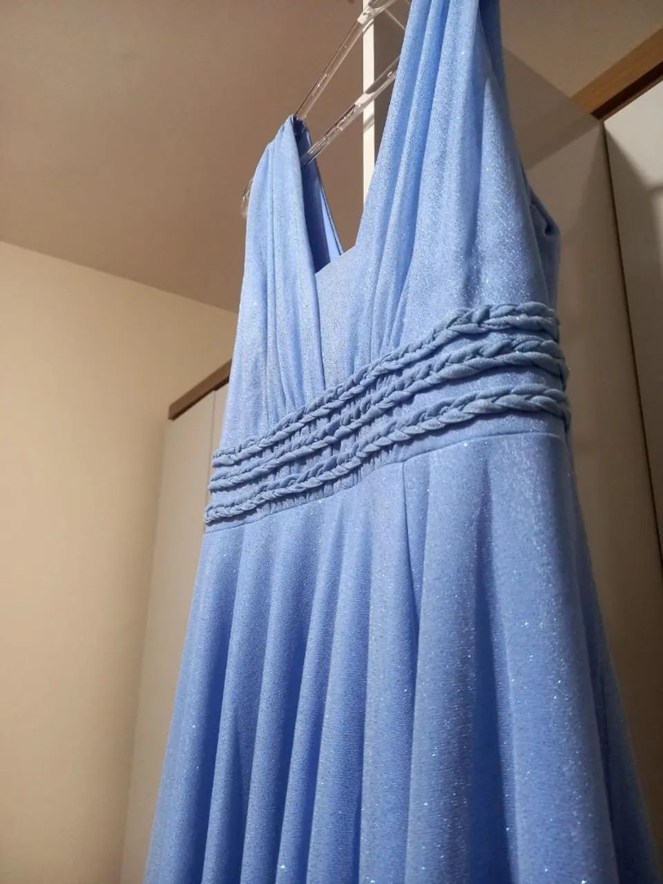 Vestido azul de festa - Foto 2