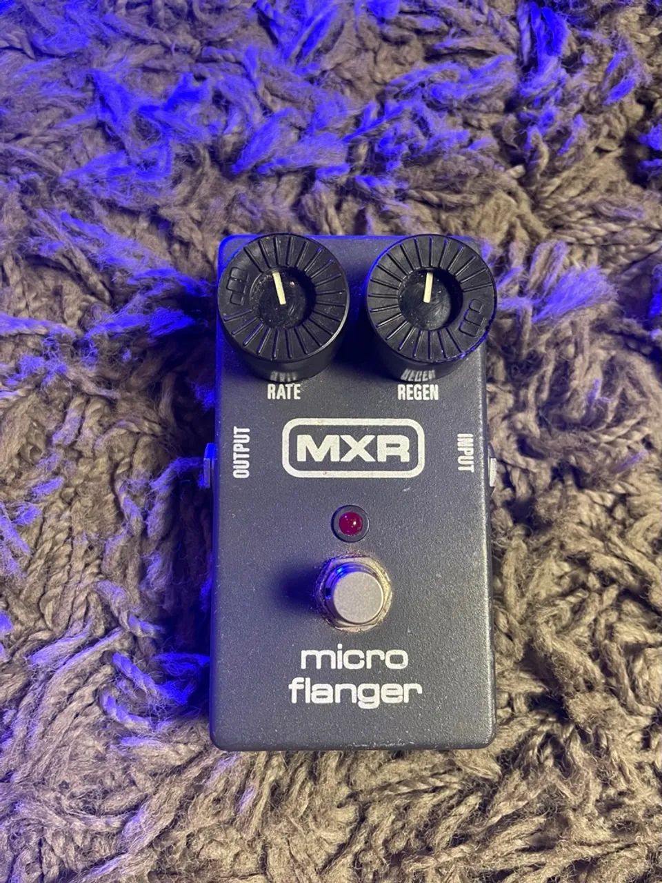 【海外限定】 PEDAL MXR de Acessórios e Equipamentos - FLANGER MICRO M152 ギター