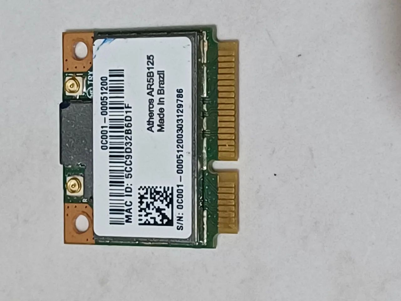 Placa de wi-fi para notebook 