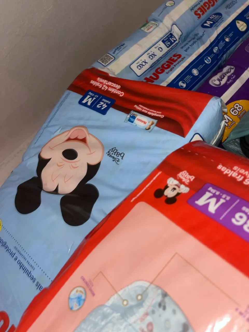 Fraldas Huggies Disney Baby M