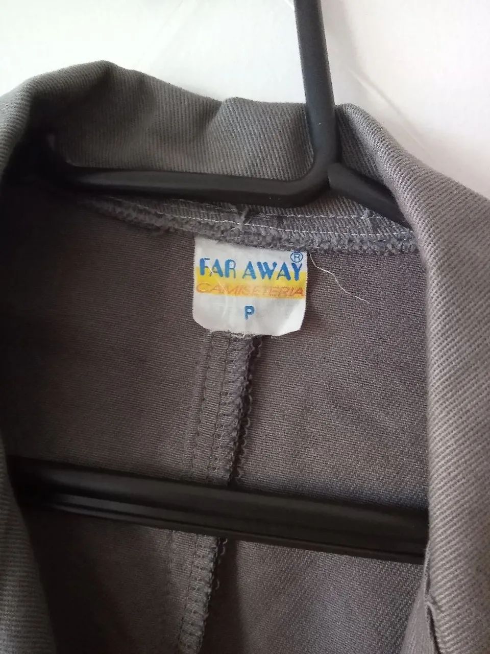 Jaleco Cinza com Detalhes Tam P - Foto 2