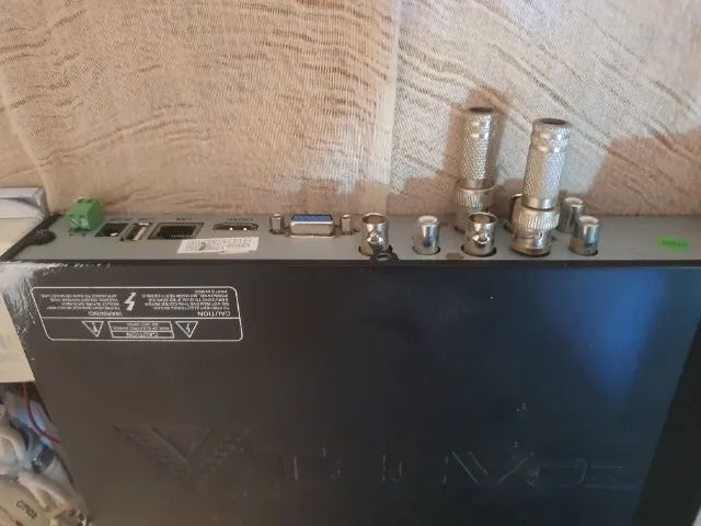 Kit de câmeras com notorna,  com sensor de movimento, para CFTV, com dvr mais central. - Foto 5