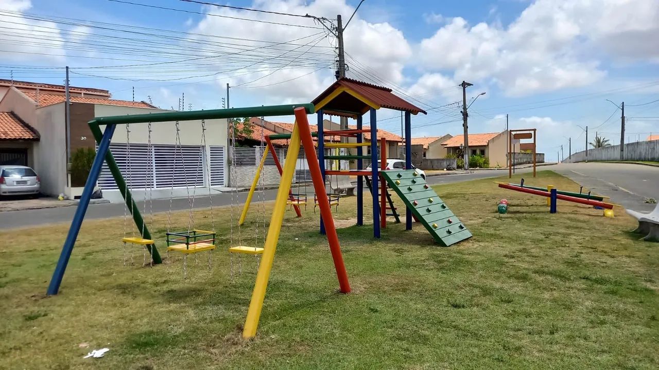 Playglouds em madeira, deck e pergolado  - Foto 4