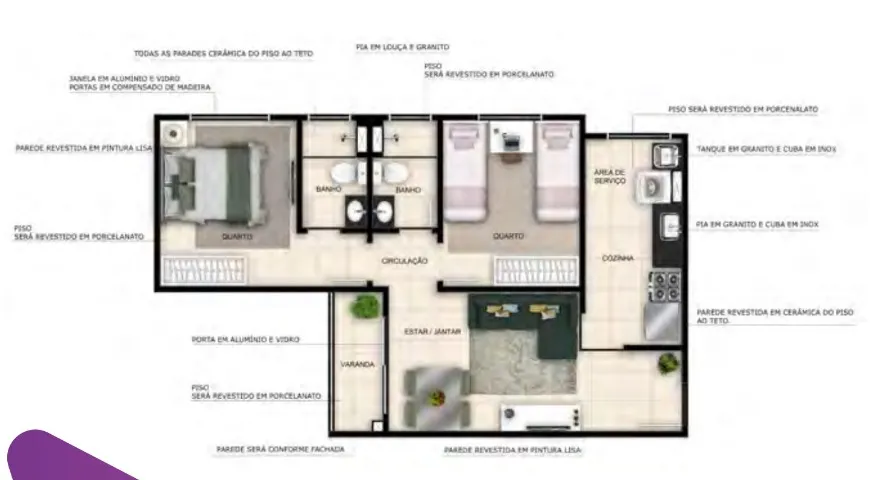 APARTAMENTO 105 NORTE PALMAS TOCANTINS