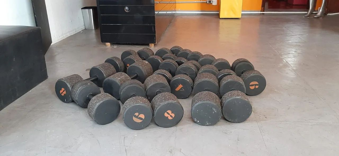 Halteres de concreto emborrachado  - Foto 2