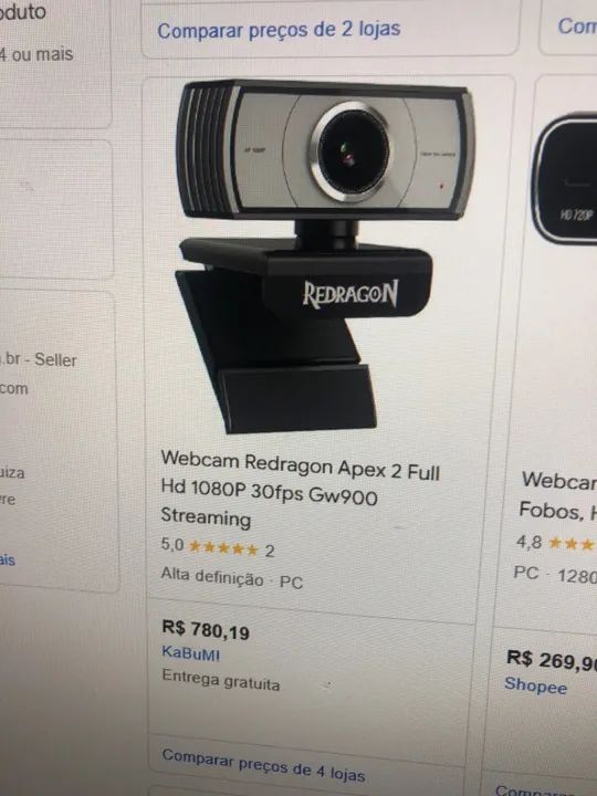 Webcam Redragon - Full HD 1080p - Foto 5