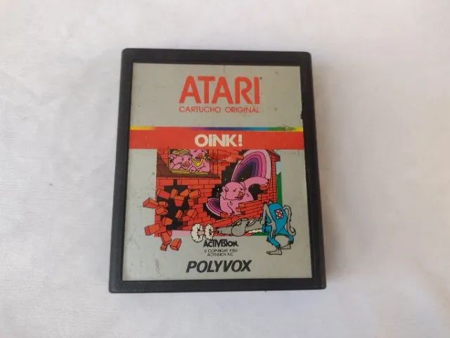 Oink! - Cartucho Original Polyvox Para Atari 2600 