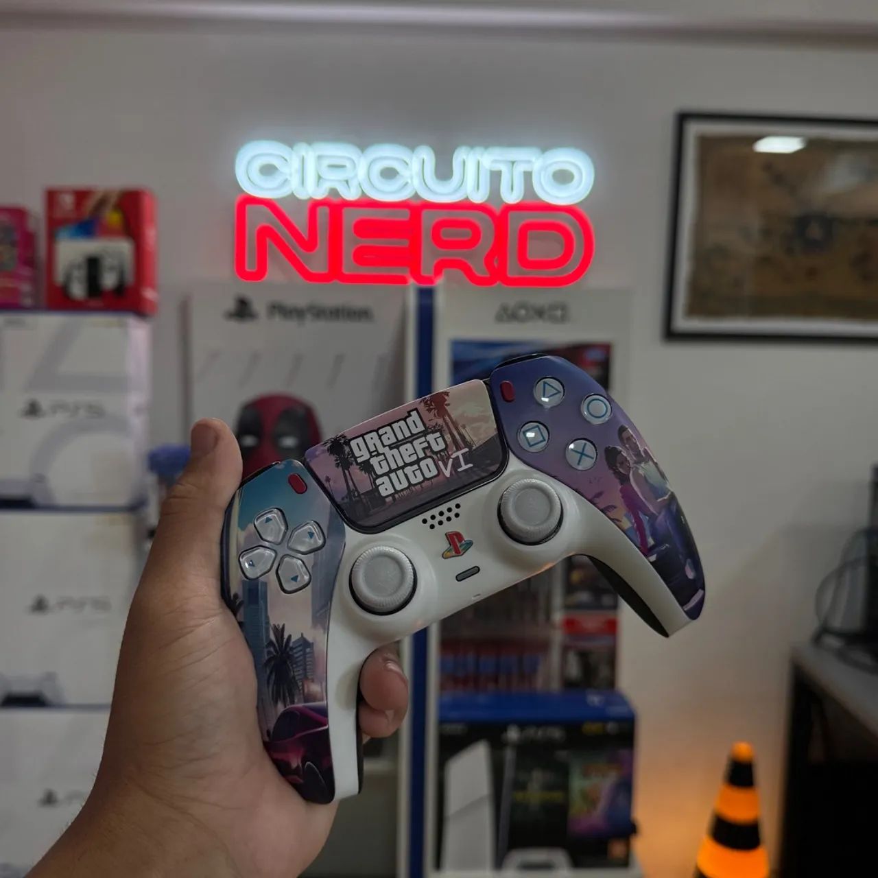Controle PS5 - Personalizado GTA VI