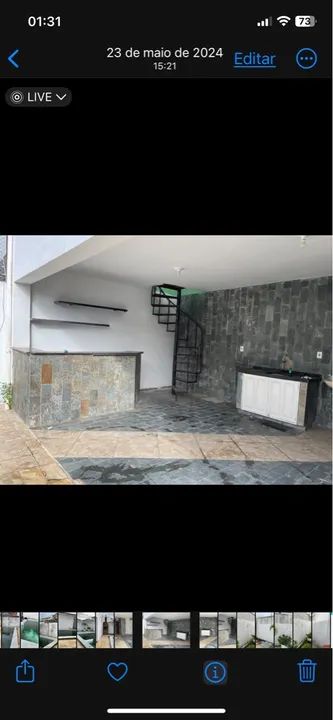 Escada espiral de ferro para área externa ou interna - Foto 2