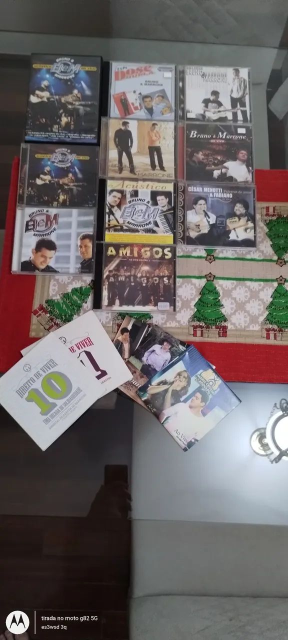 Bruno e Marrone Coleção CDs e DVD - Foto 2