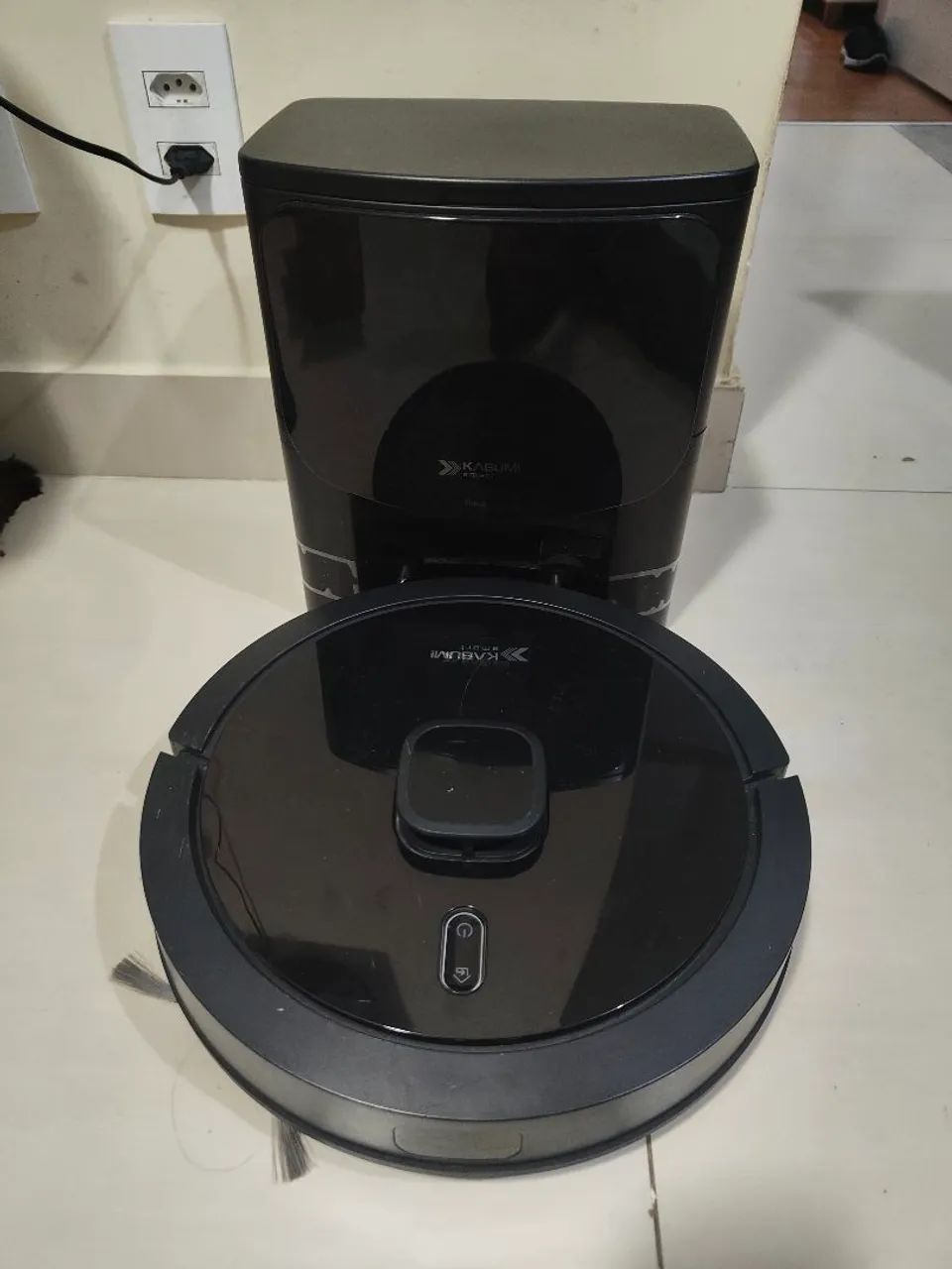 Robô Aspirador KaBuM! Smart 900 Preto 127v