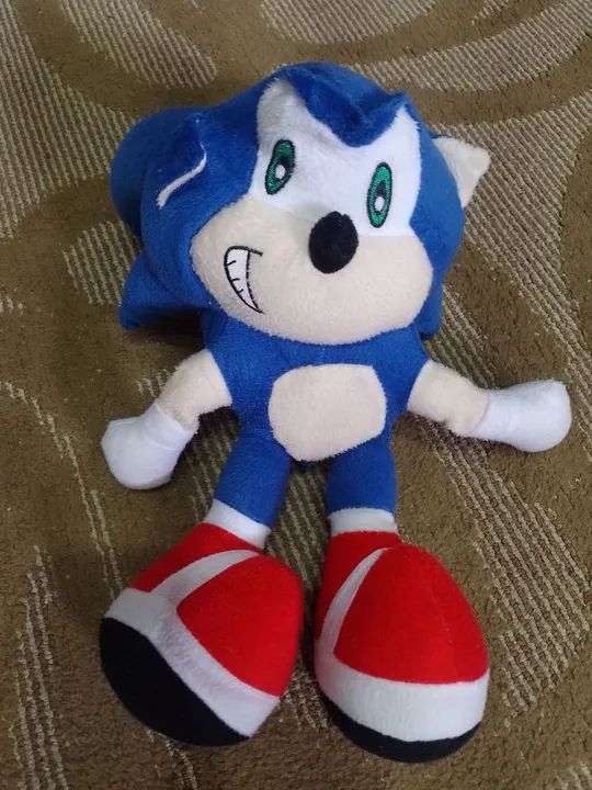 Sonic Pelúcia grande 50 cm