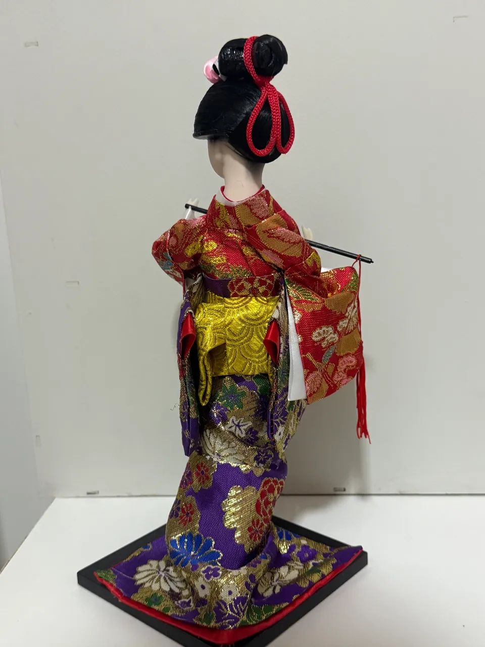 Boneca Gueixa Japonesa artesanal - Foto 4
