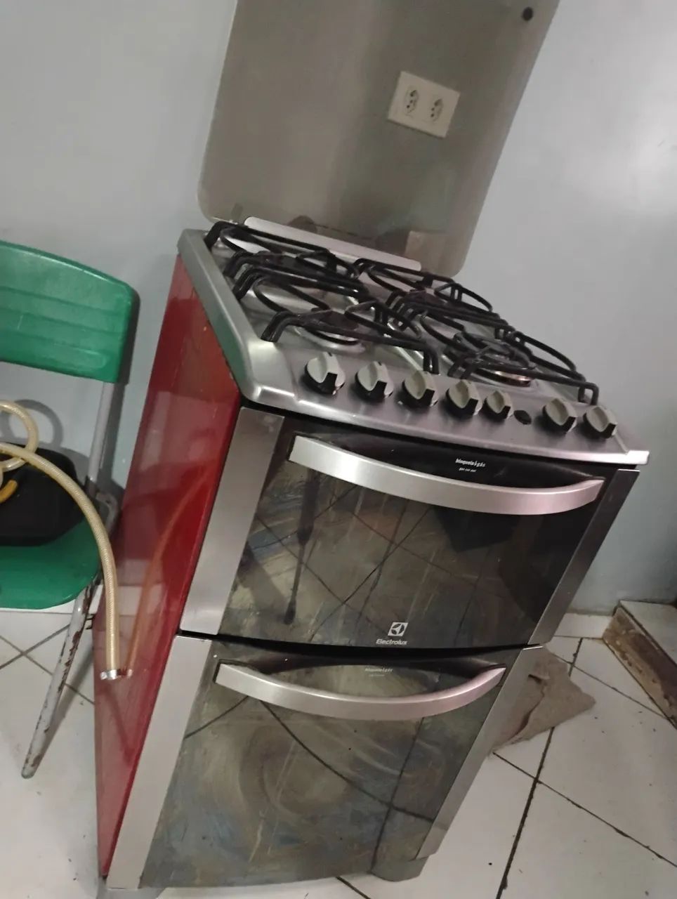 Fogão 4 Bocas com Forno Duplo Electrolux - Foto 4