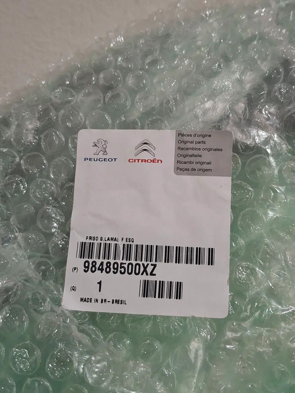 Aplique moldura Dianteira Esquerda  C3 Aircross *XZ - Foto 4