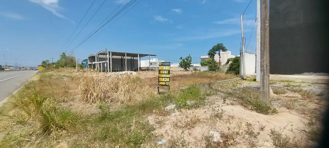ALUGO TERRENO 60 X 15 / LITORAL SUL/ BEIRA PISTA