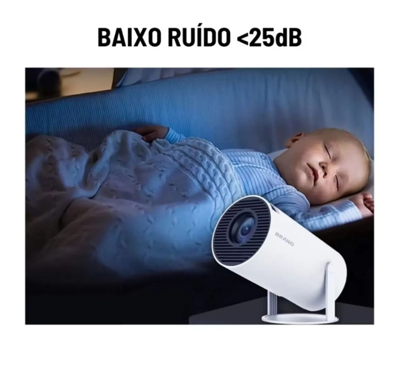 Projetor 4K para Celular HY300 - Tela Grande, Auto Foco - Foto 6