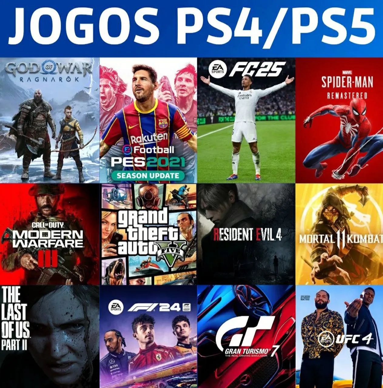 JOGOS - PS4/PS5