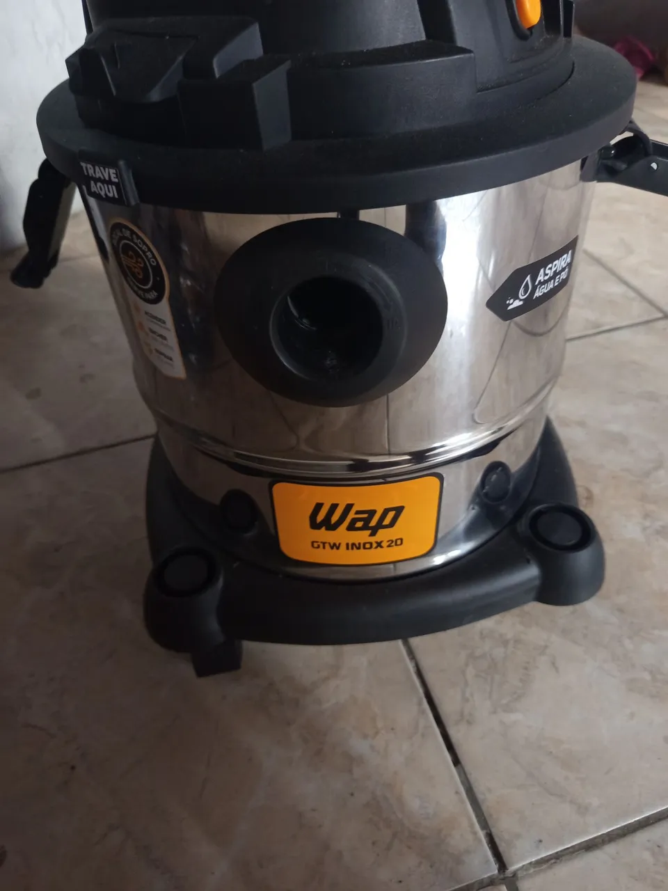 Aspirador de Pó e Líquidos WAP GTW INOX 20