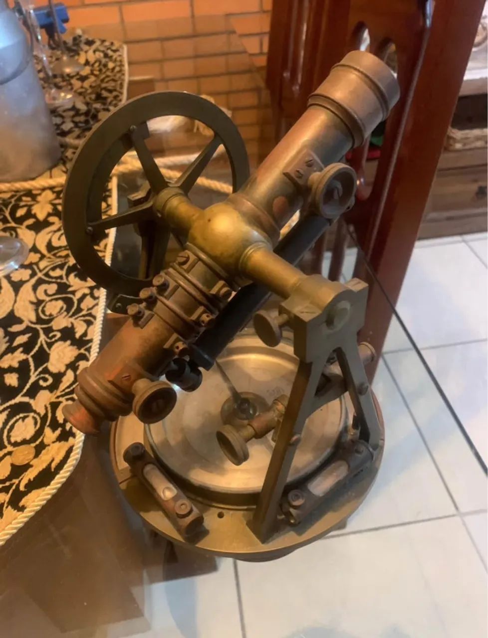 Leia descrição. Teodolito 64961576109186123