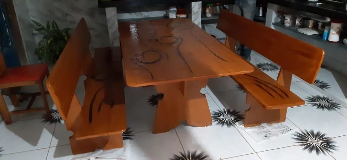 "Mesa de Ardósia Italiana - Design Sofisticado e Único!" - Foto 5