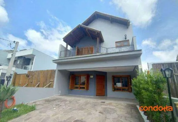 Sobrado com 3 dormitórios para alugar, 172 m² por R$ 4.779,39/mês - Hípica - Porto Alegre/