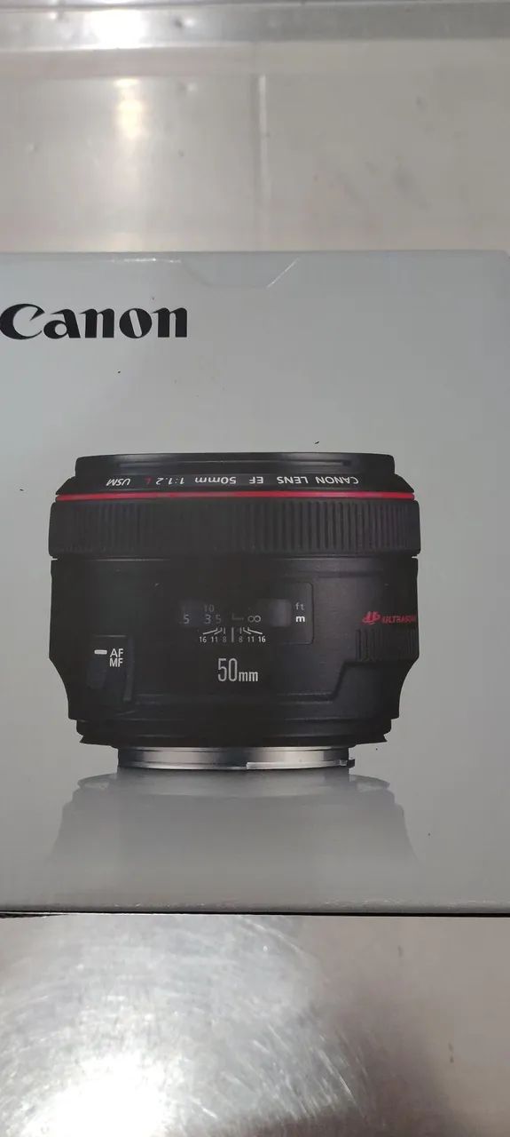 Lente Canon EF 50 f/1.2L USM - Foto 2