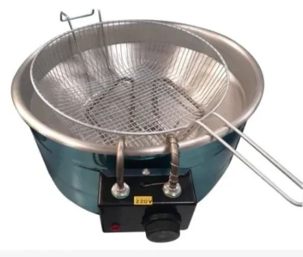 Fritadeira Tacho 3,5L Equipe Inox 220V - Foto 5