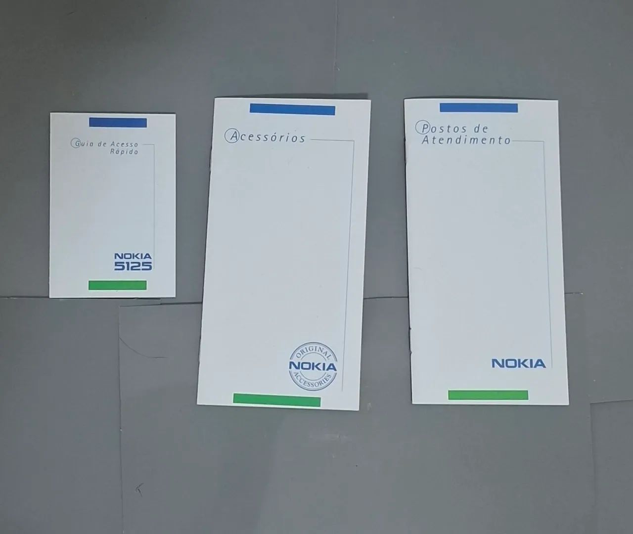 Manual do Usuário Raríssimo Celular Nokia 5125 Original Com Todos os Termos e Embalagem - Foto 2