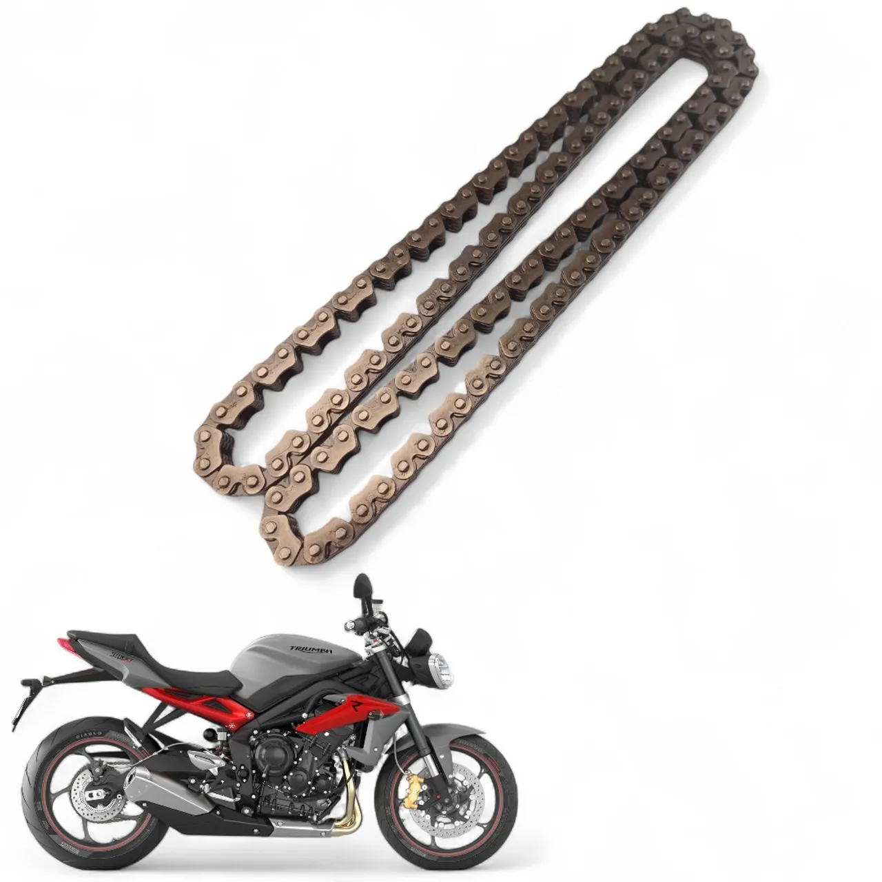 Corrente Comando Triumph Street Triple 675 13 2014 2015 2016
