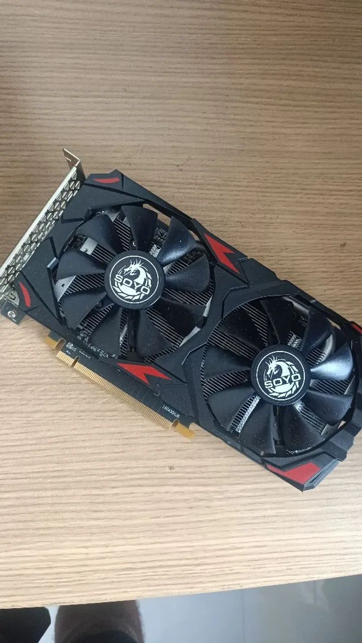 Placa de Vídeo SOYO Rx 580 8gb
