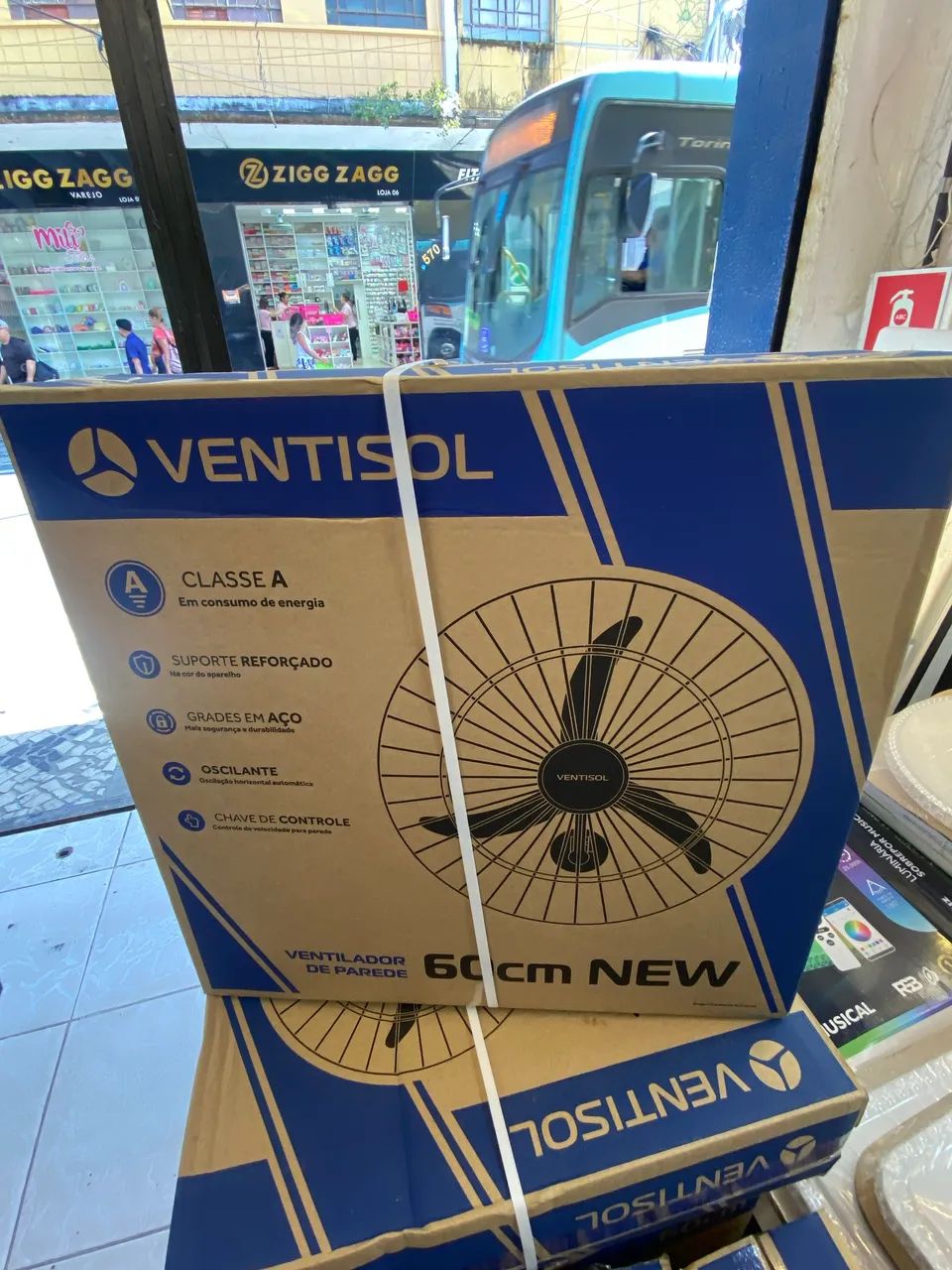 Ventilador tufão 60cm 