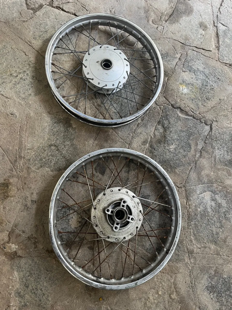 Jante completa da Fan 125