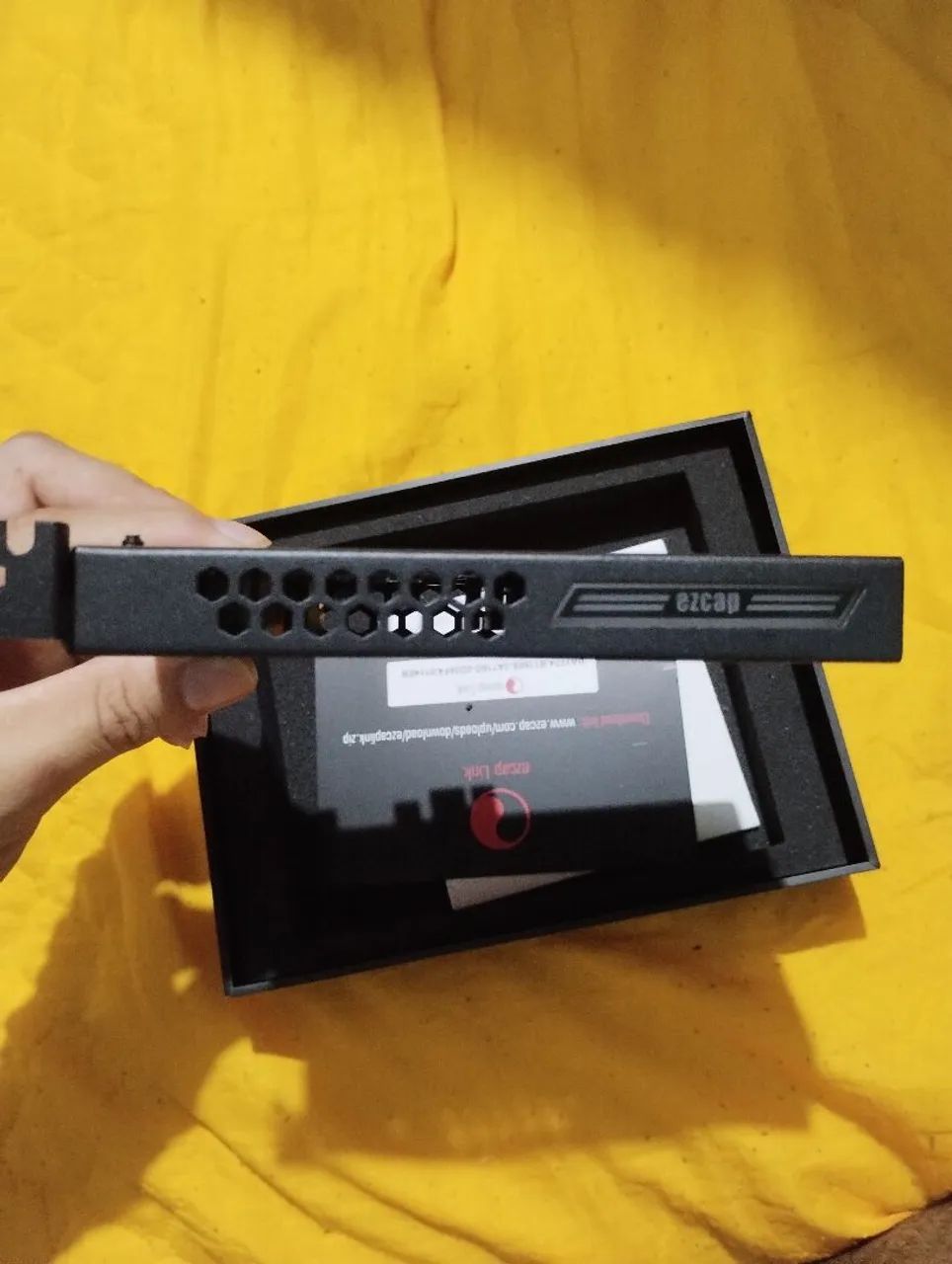 Vendo Placa de Captura EZCAP RAW 4K zerada64292476997378123