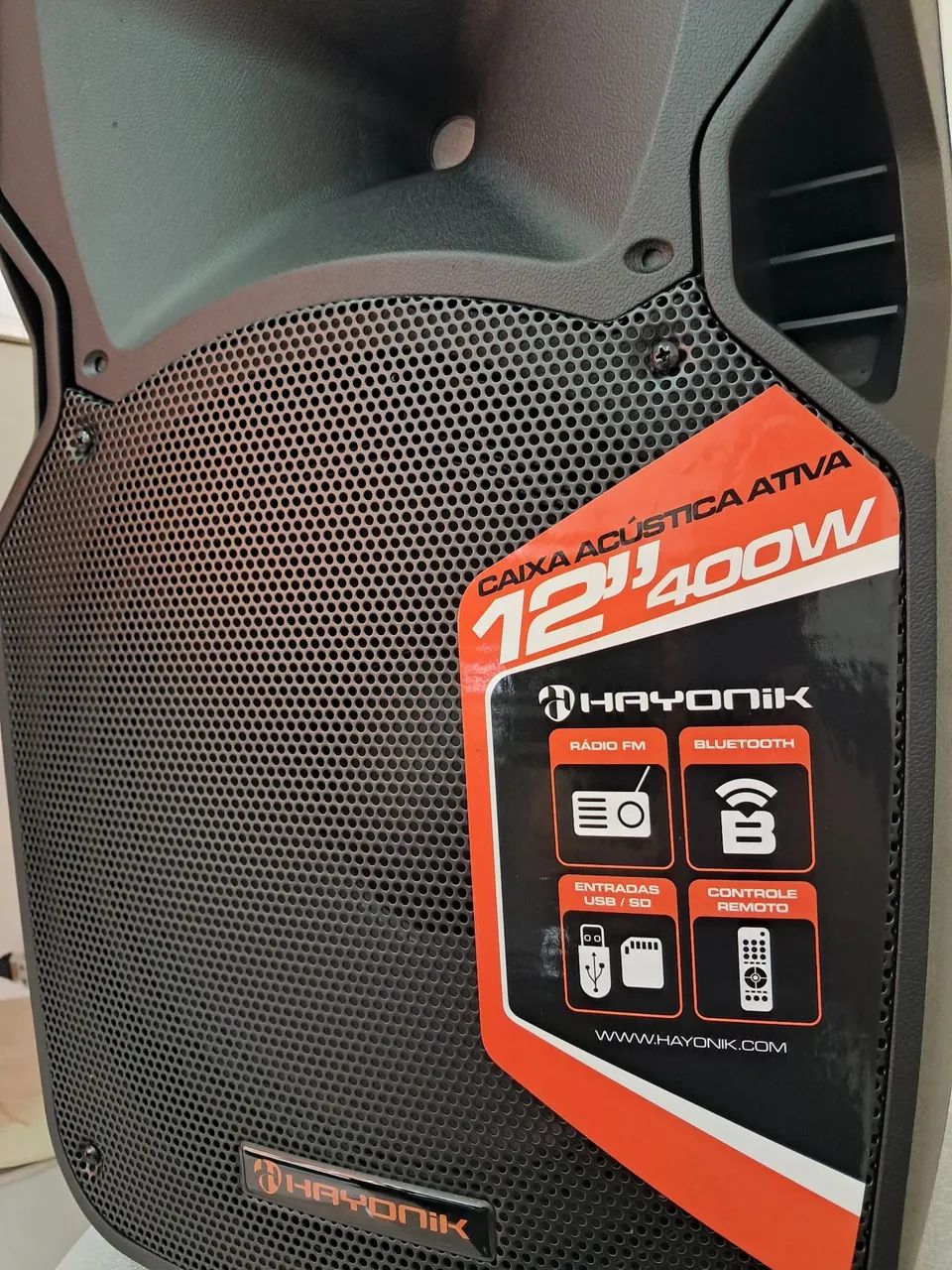 Caixa Ativa 400 watts Nova 