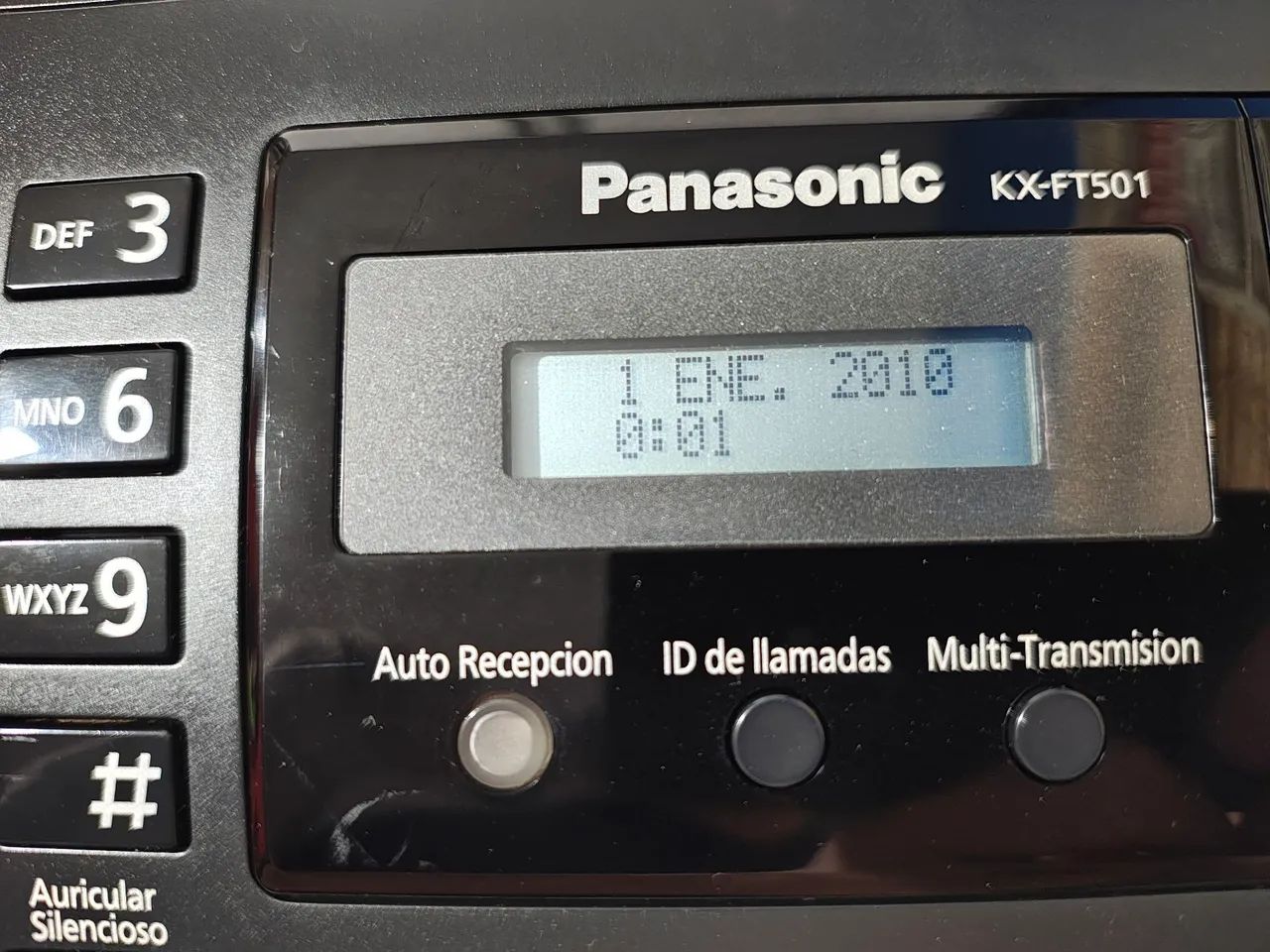 Telefone Fax Panasonic KX-FT501 - 110v - Foto 2