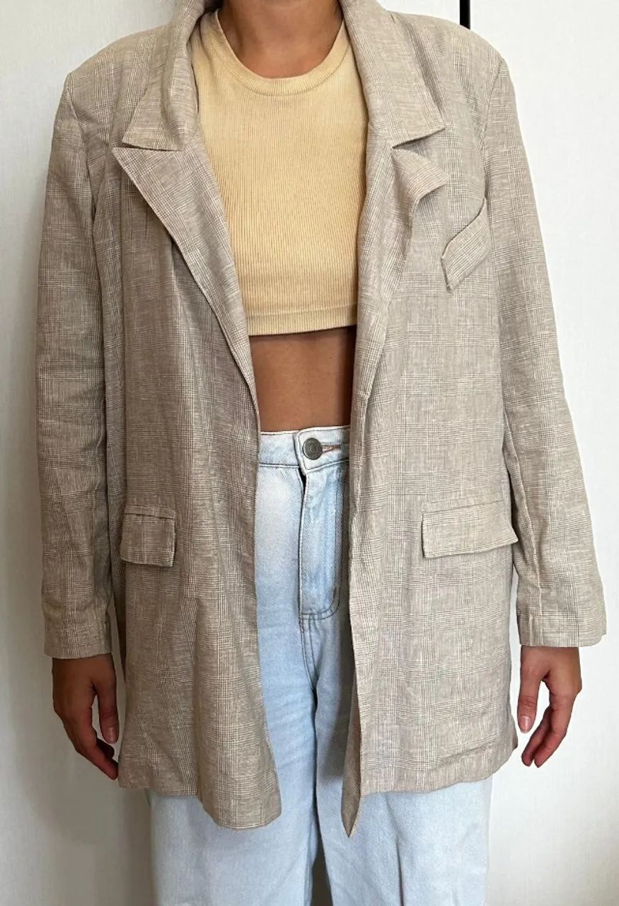 Blazer xadrez da marca naloo - Foto 2
