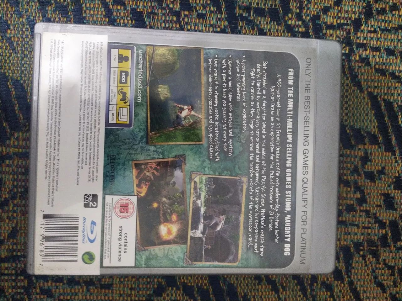 Jogo Playstation 3 - Uncharted: Drake's Fortune - Foto 3