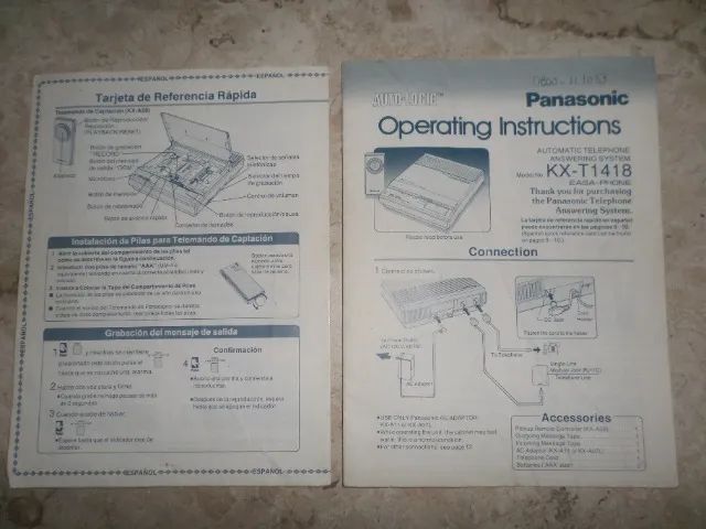 Secretária Eletrônica Panasonic - Foto 3