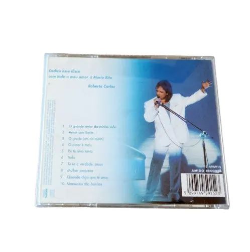 CD Roberto Carlos Amor Sem Limites 1989 BMG Sony MPB  - Foto 5