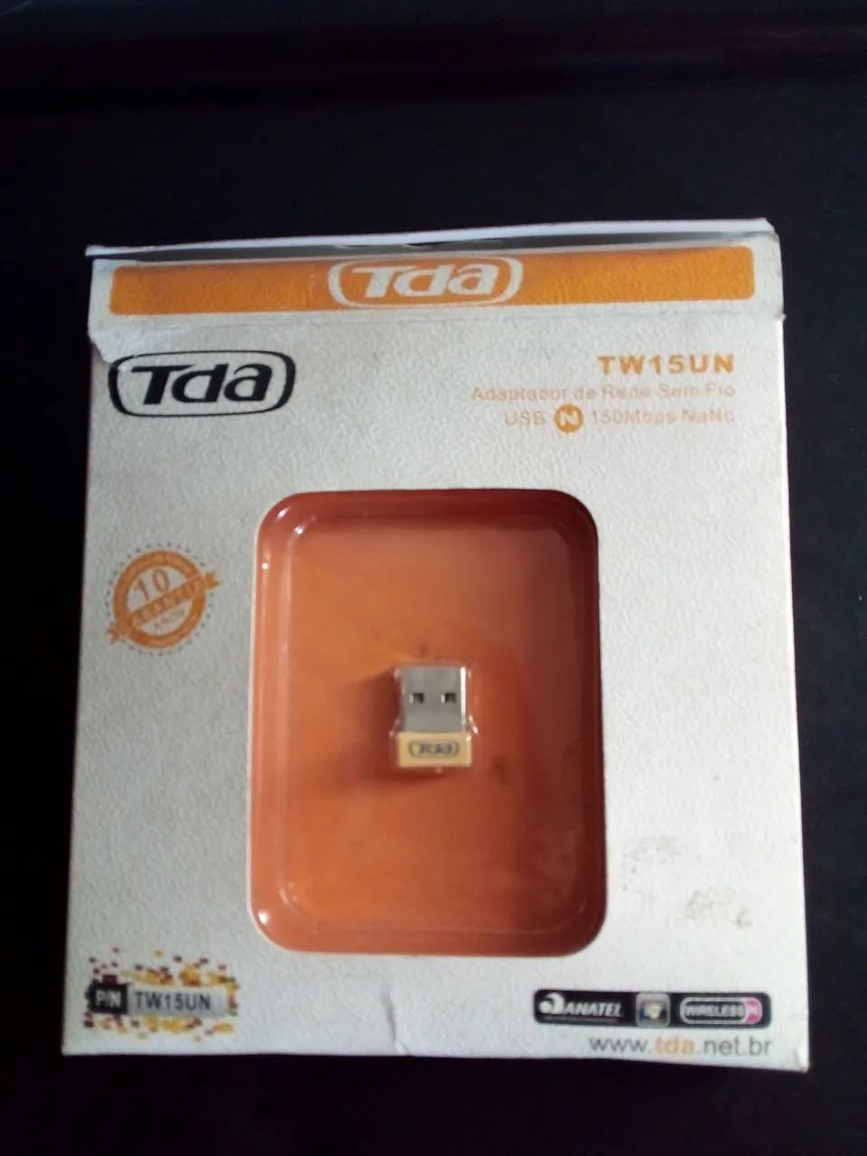 Adaptador Wi-Fi USB TDA TW15UN 150Mbps Nano