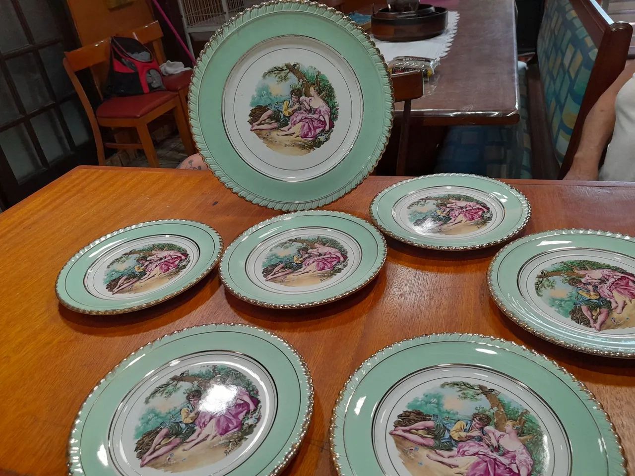 Jogo de Sobremesa Nadir Figueredo  decada de 40